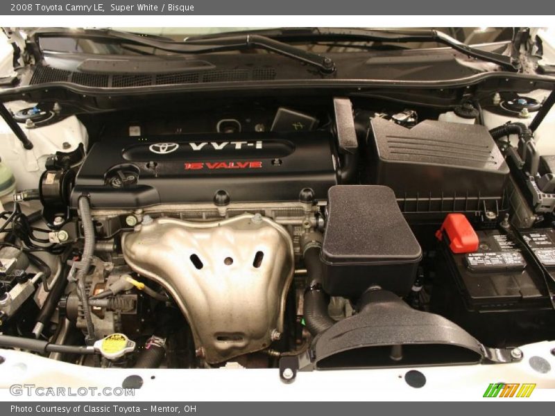 Super White / Bisque 2008 Toyota Camry LE