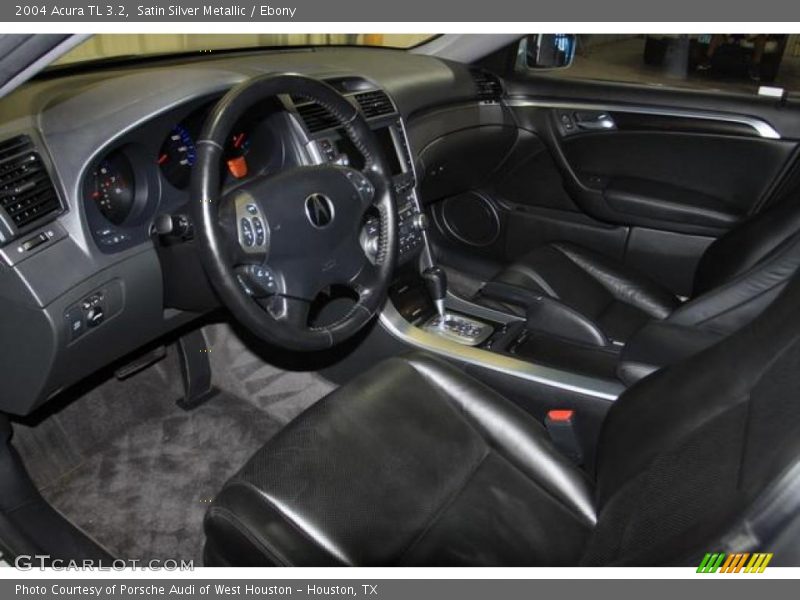 Satin Silver Metallic / Ebony 2004 Acura TL 3.2