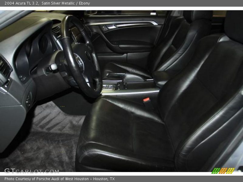 Satin Silver Metallic / Ebony 2004 Acura TL 3.2