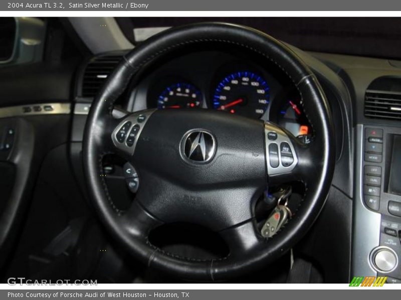 Satin Silver Metallic / Ebony 2004 Acura TL 3.2