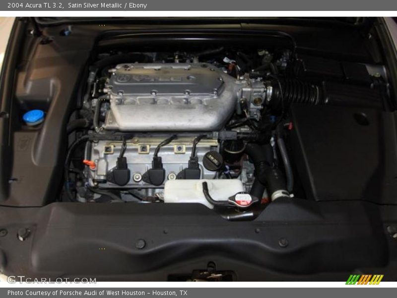 Satin Silver Metallic / Ebony 2004 Acura TL 3.2