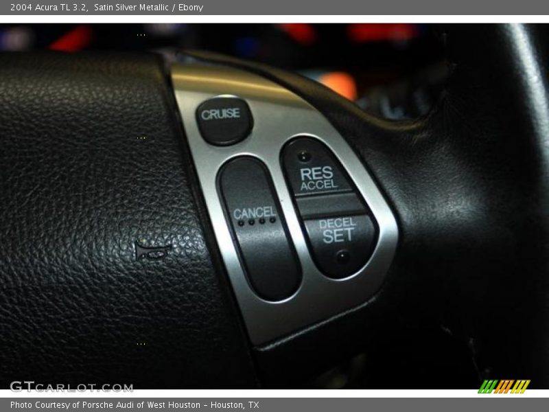 Satin Silver Metallic / Ebony 2004 Acura TL 3.2