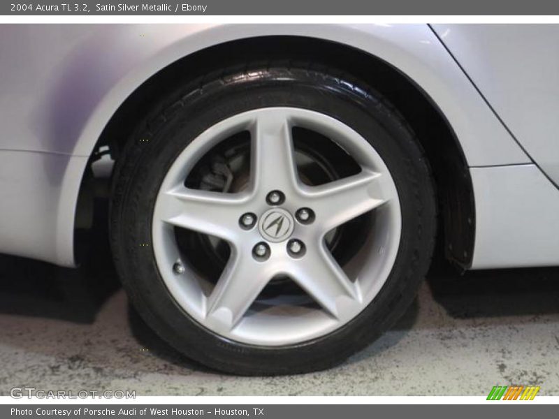 Satin Silver Metallic / Ebony 2004 Acura TL 3.2
