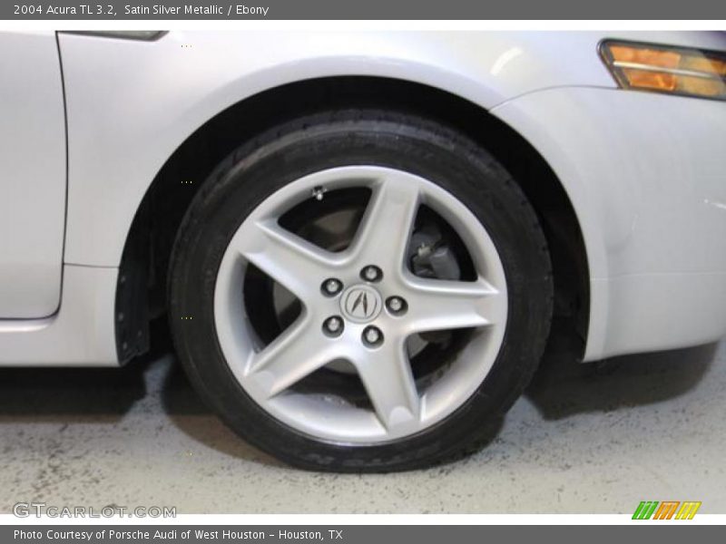 Satin Silver Metallic / Ebony 2004 Acura TL 3.2
