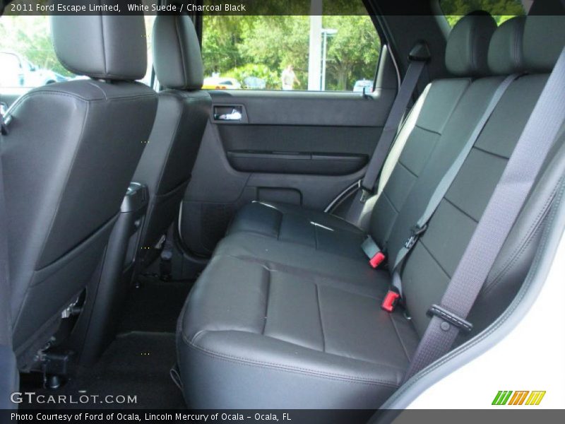 White Suede / Charcoal Black 2011 Ford Escape Limited