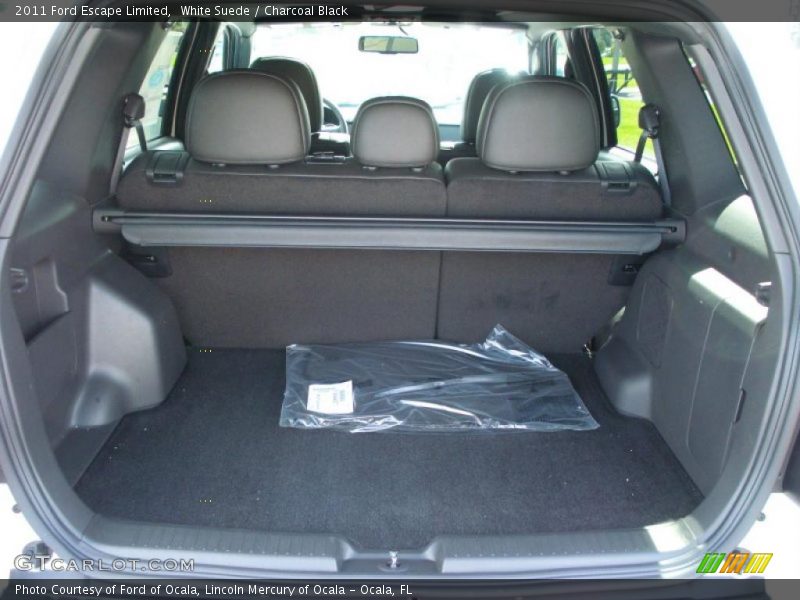 White Suede / Charcoal Black 2011 Ford Escape Limited