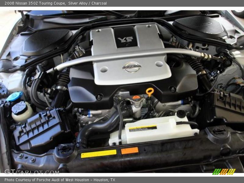 Silver Alloy / Charcoal 2008 Nissan 350Z Touring Coupe