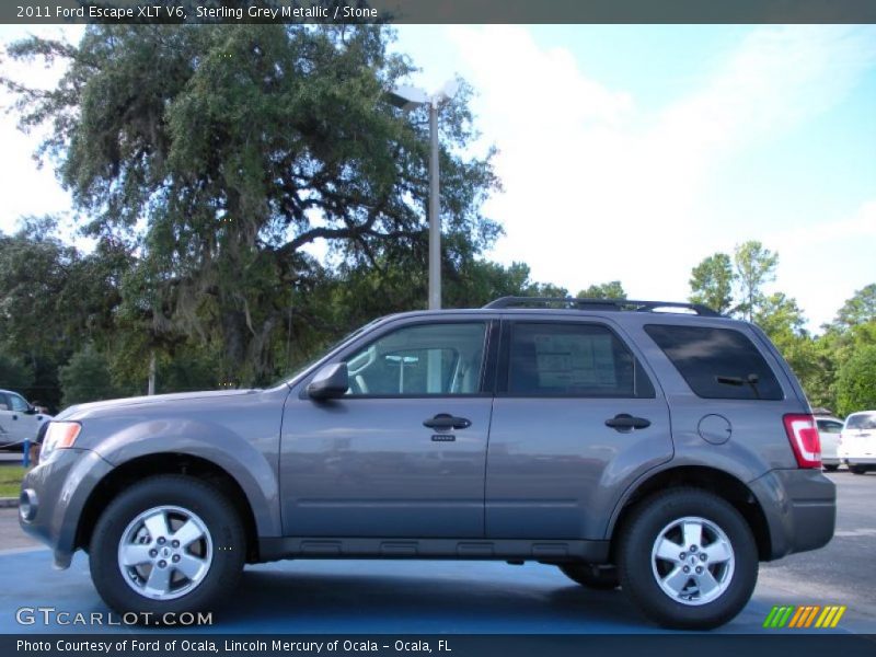 Sterling Grey Metallic / Stone 2011 Ford Escape XLT V6