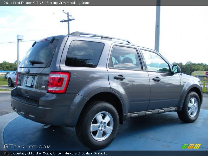 Sterling Grey Metallic / Stone 2011 Ford Escape XLT V6