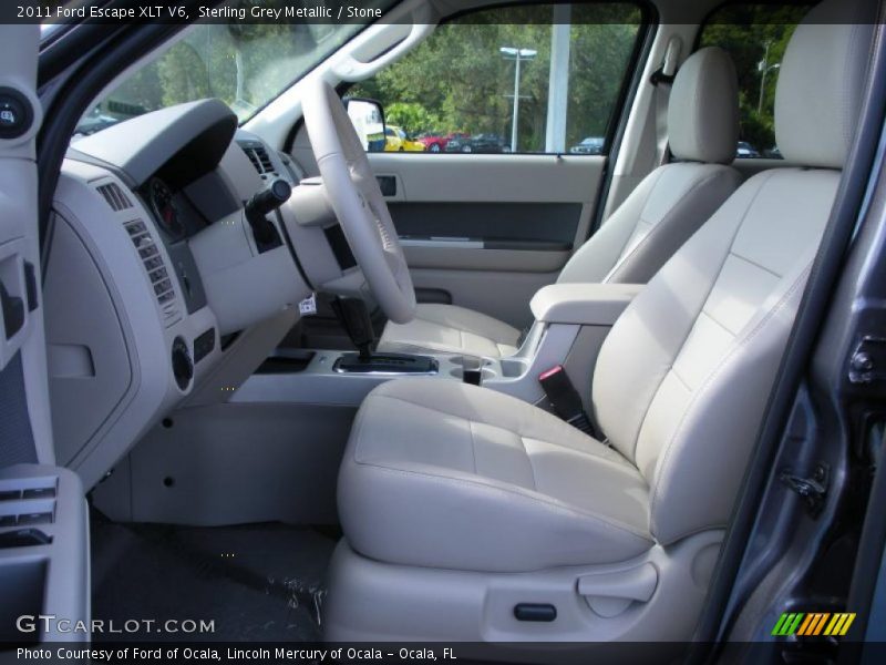 Sterling Grey Metallic / Stone 2011 Ford Escape XLT V6