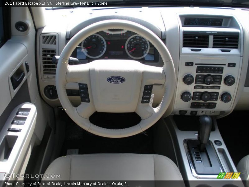 Sterling Grey Metallic / Stone 2011 Ford Escape XLT V6
