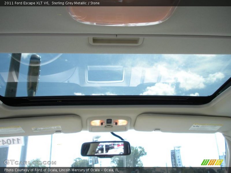 Sterling Grey Metallic / Stone 2011 Ford Escape XLT V6