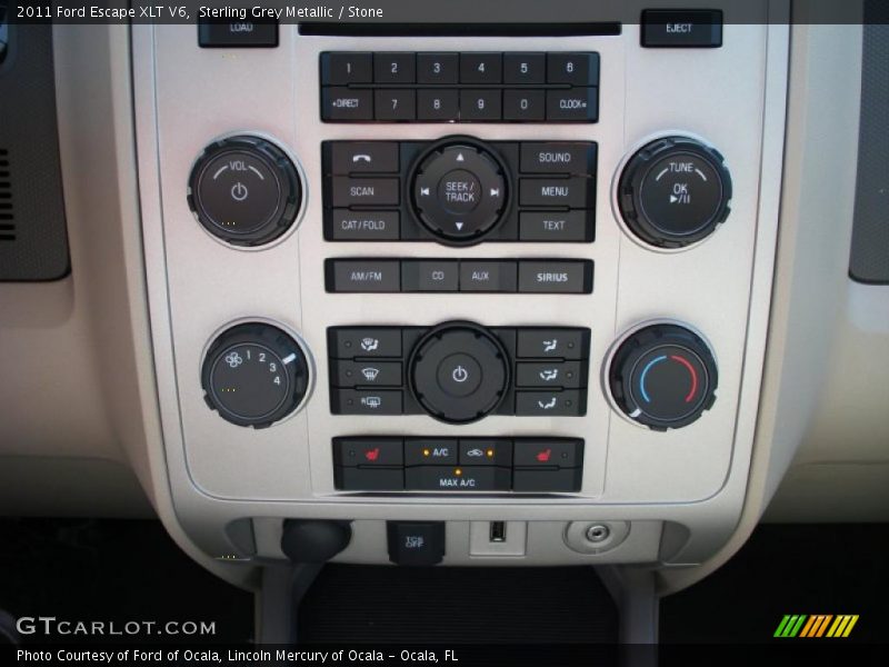 Sterling Grey Metallic / Stone 2011 Ford Escape XLT V6