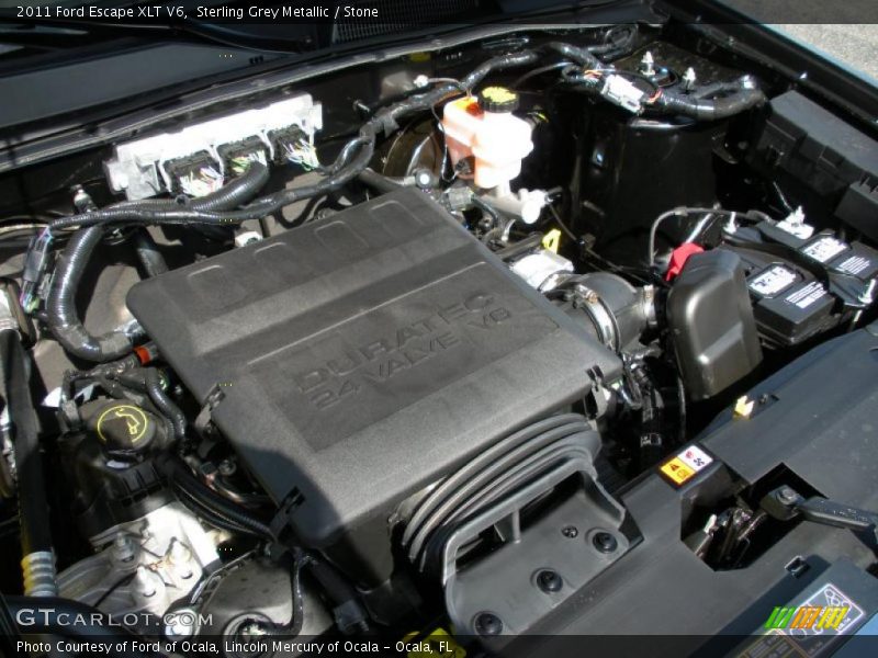 Sterling Grey Metallic / Stone 2011 Ford Escape XLT V6