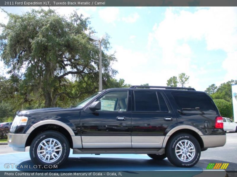 Tuxedo Black Metallic / Camel 2011 Ford Expedition XLT