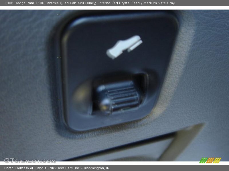 Inferno Red Crystal Pearl / Medium Slate Gray 2006 Dodge Ram 3500 Laramie Quad Cab 4x4 Dually