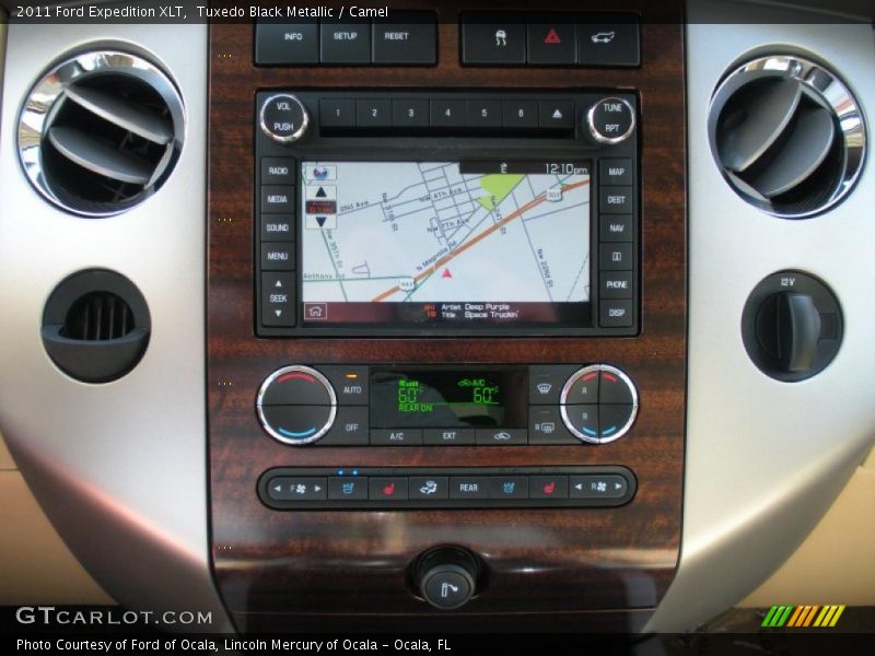 Tuxedo Black Metallic / Camel 2011 Ford Expedition XLT