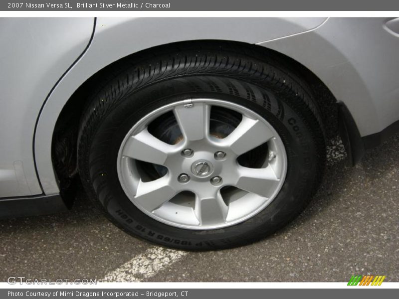 Brilliant Silver Metallic / Charcoal 2007 Nissan Versa SL