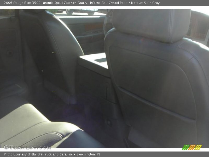 Inferno Red Crystal Pearl / Medium Slate Gray 2006 Dodge Ram 3500 Laramie Quad Cab 4x4 Dually