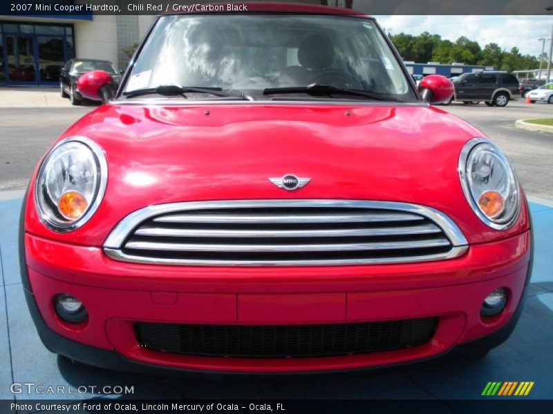 Chili Red / Grey/Carbon Black 2007 Mini Cooper Hardtop