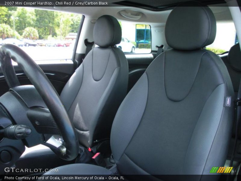 Chili Red / Grey/Carbon Black 2007 Mini Cooper Hardtop