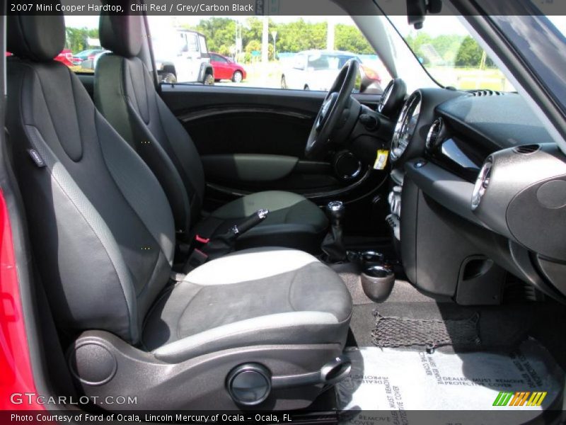Chili Red / Grey/Carbon Black 2007 Mini Cooper Hardtop