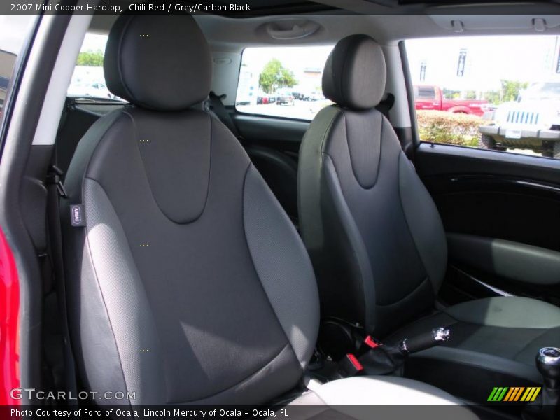 Chili Red / Grey/Carbon Black 2007 Mini Cooper Hardtop