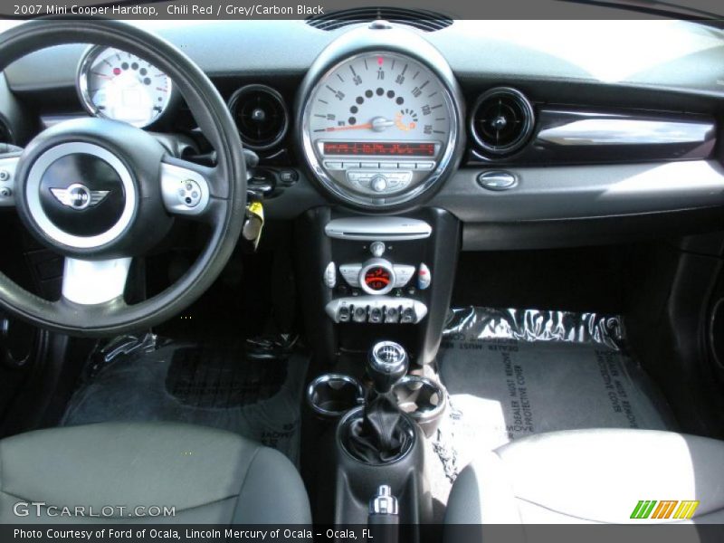Chili Red / Grey/Carbon Black 2007 Mini Cooper Hardtop