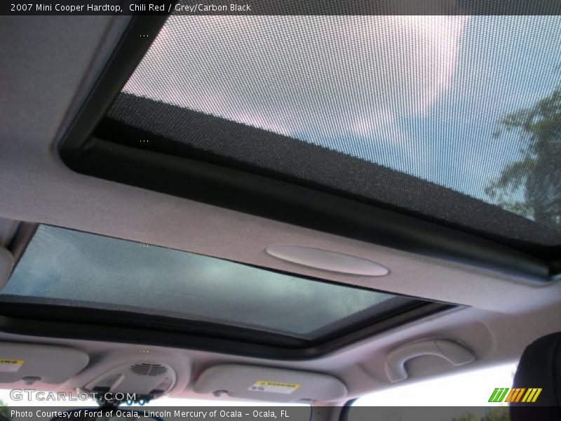 Chili Red / Grey/Carbon Black 2007 Mini Cooper Hardtop