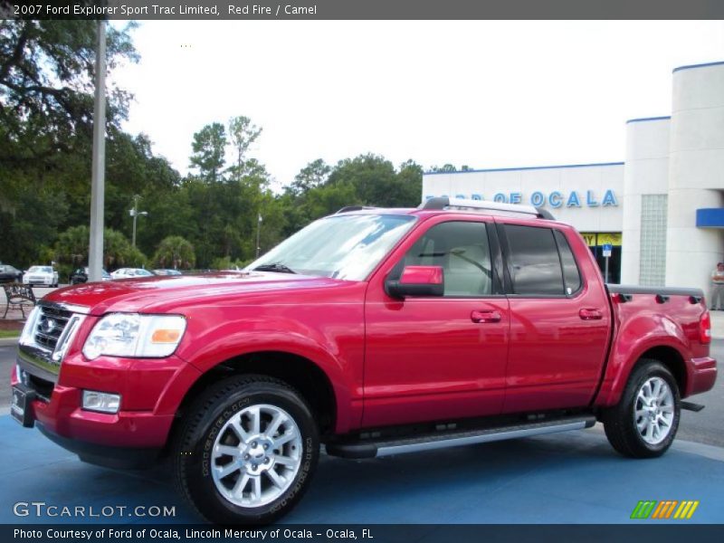 Red Fire / Camel 2007 Ford Explorer Sport Trac Limited