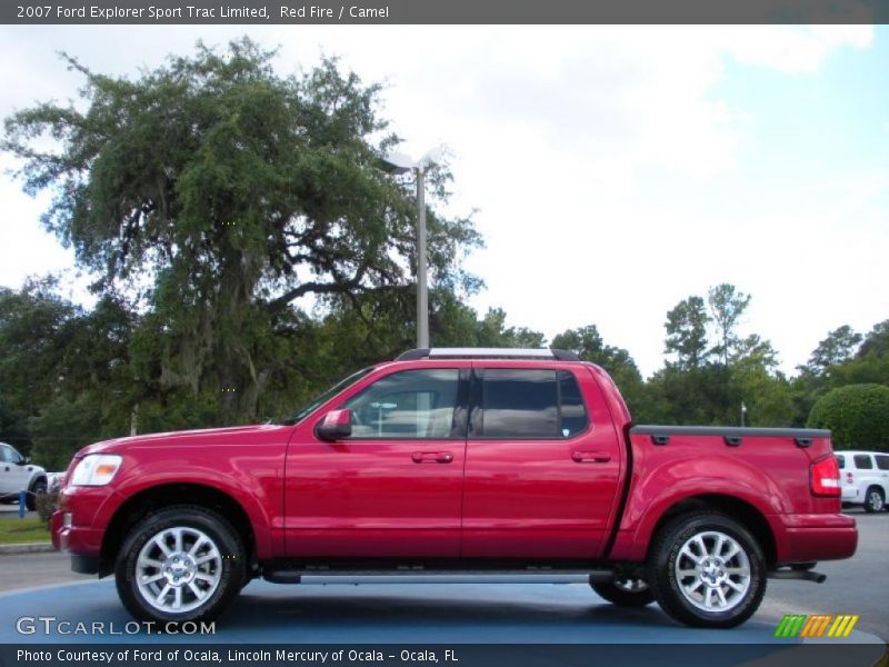 Red Fire / Camel 2007 Ford Explorer Sport Trac Limited