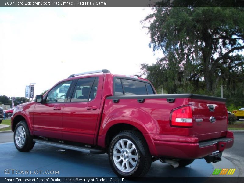 Red Fire / Camel 2007 Ford Explorer Sport Trac Limited
