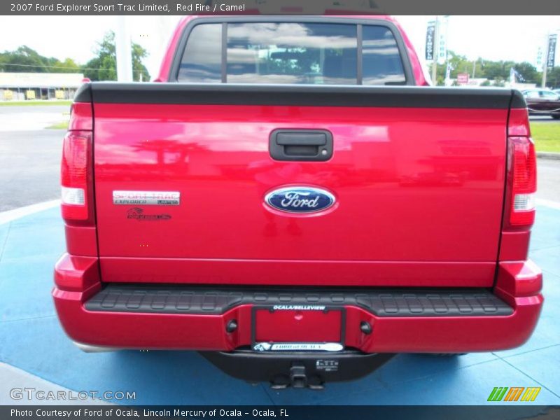Red Fire / Camel 2007 Ford Explorer Sport Trac Limited