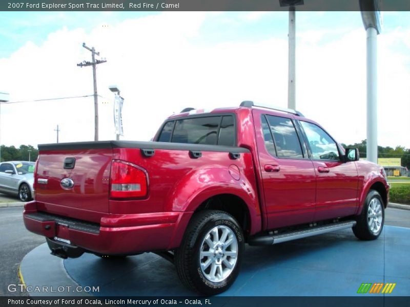 Red Fire / Camel 2007 Ford Explorer Sport Trac Limited