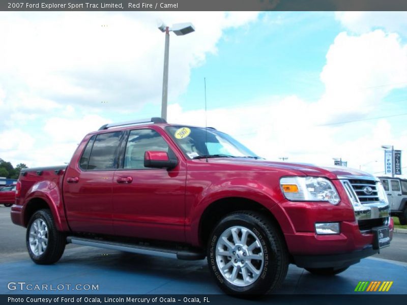 Red Fire / Camel 2007 Ford Explorer Sport Trac Limited