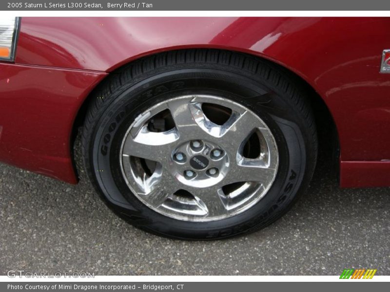 Berry Red / Tan 2005 Saturn L Series L300 Sedan
