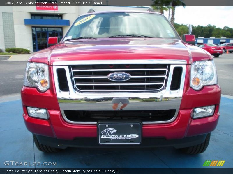 Red Fire / Camel 2007 Ford Explorer Sport Trac Limited