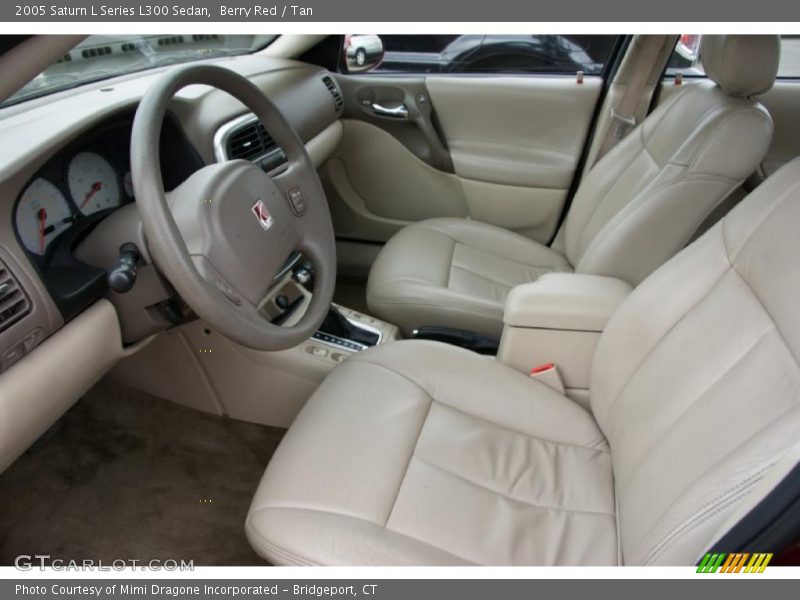 Berry Red / Tan 2005 Saturn L Series L300 Sedan