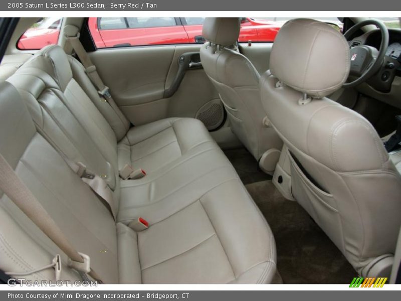 Berry Red / Tan 2005 Saturn L Series L300 Sedan