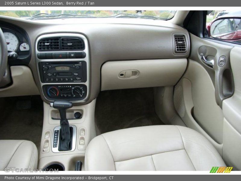 Berry Red / Tan 2005 Saturn L Series L300 Sedan