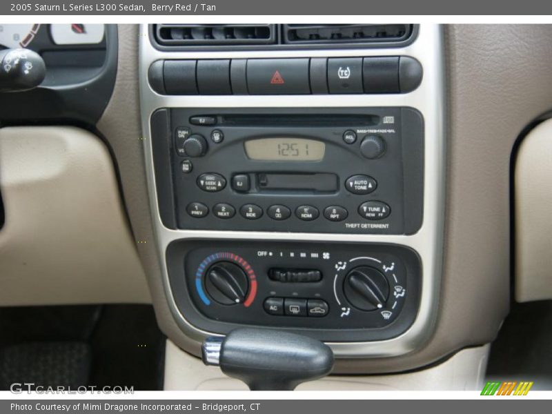 Berry Red / Tan 2005 Saturn L Series L300 Sedan