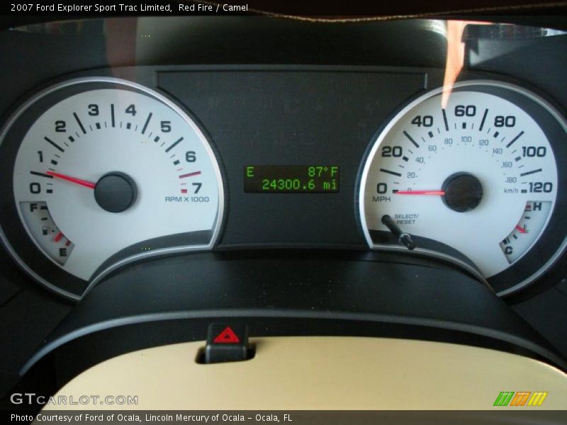 Red Fire / Camel 2007 Ford Explorer Sport Trac Limited