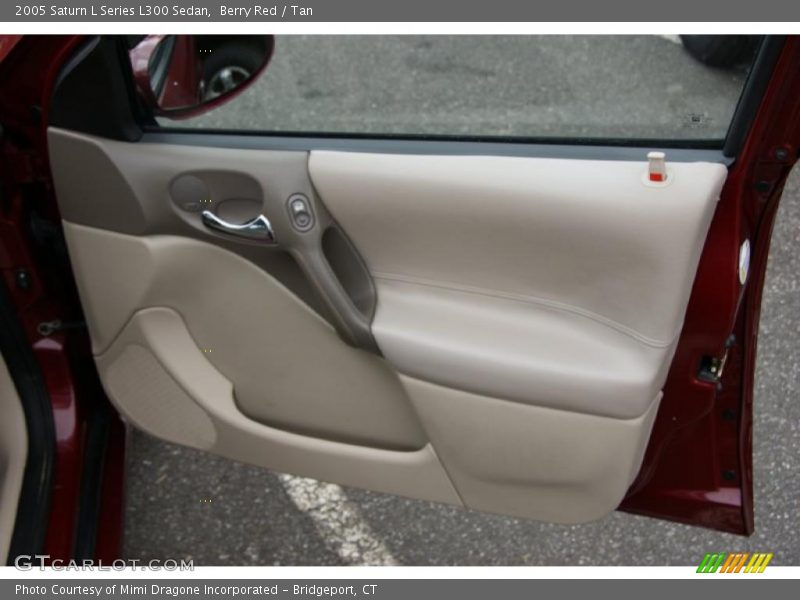 Berry Red / Tan 2005 Saturn L Series L300 Sedan