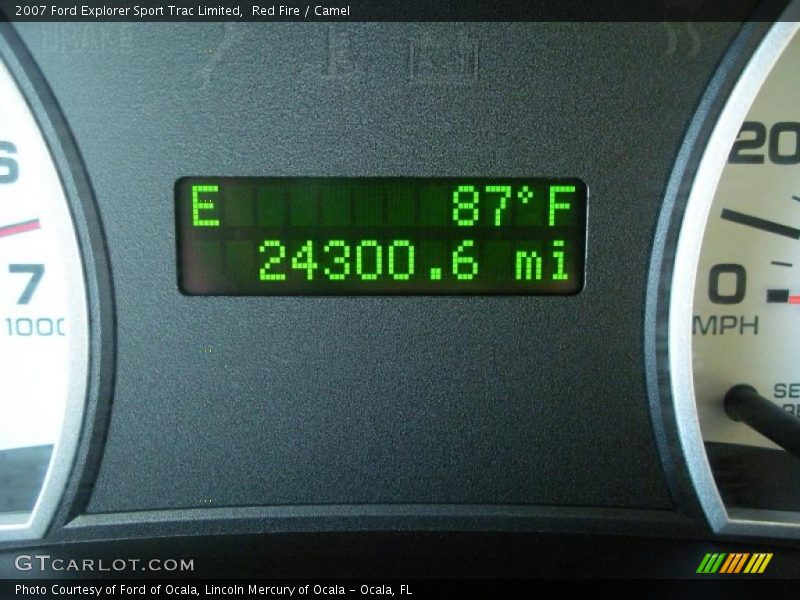 Red Fire / Camel 2007 Ford Explorer Sport Trac Limited