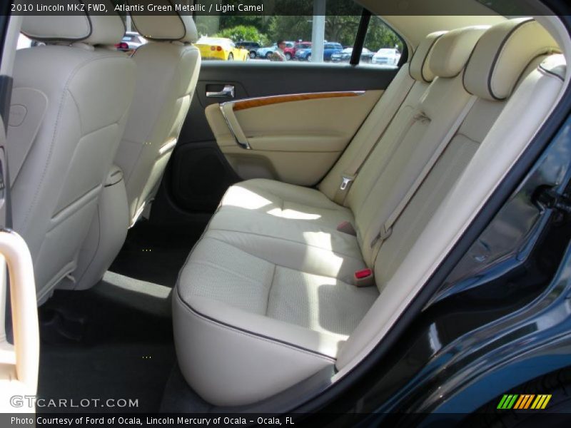 Atlantis Green Metallic / Light Camel 2010 Lincoln MKZ FWD