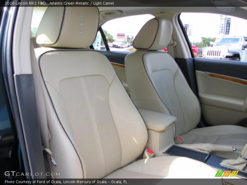 Atlantis Green Metallic / Light Camel 2010 Lincoln MKZ FWD