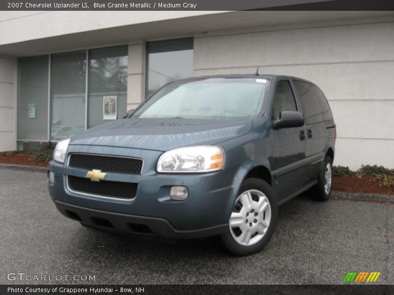 Blue Granite Metallic / Medium Gray 2007 Chevrolet Uplander LS