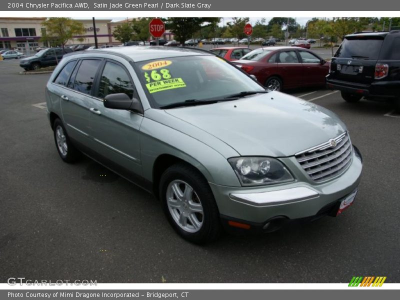Satin Jade Green Pearl / Dark Slate Gray 2004 Chrysler Pacifica AWD