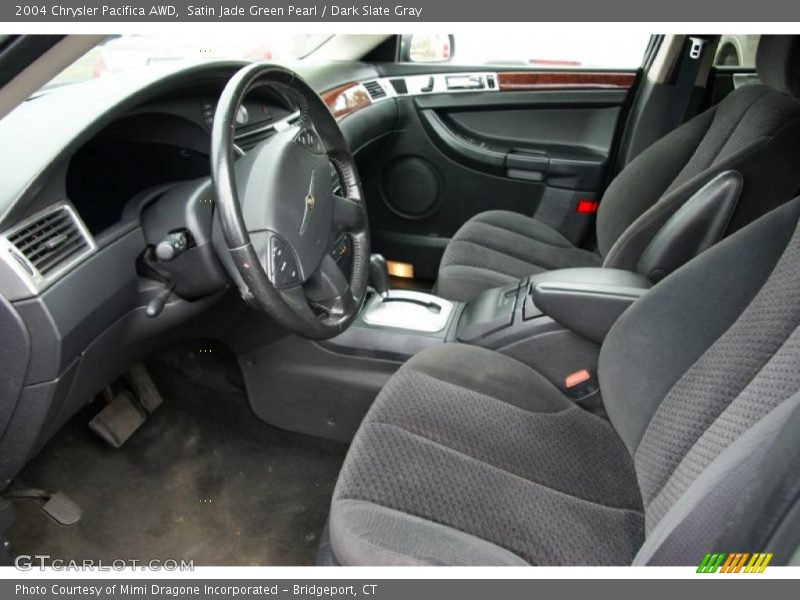 Satin Jade Green Pearl / Dark Slate Gray 2004 Chrysler Pacifica AWD