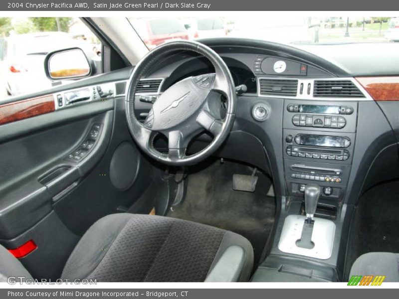 Satin Jade Green Pearl / Dark Slate Gray 2004 Chrysler Pacifica AWD